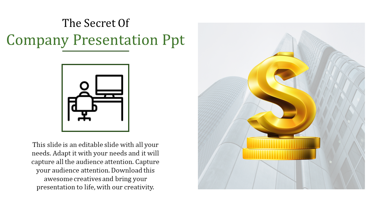 Incredible Company presentation PPT and Google slides